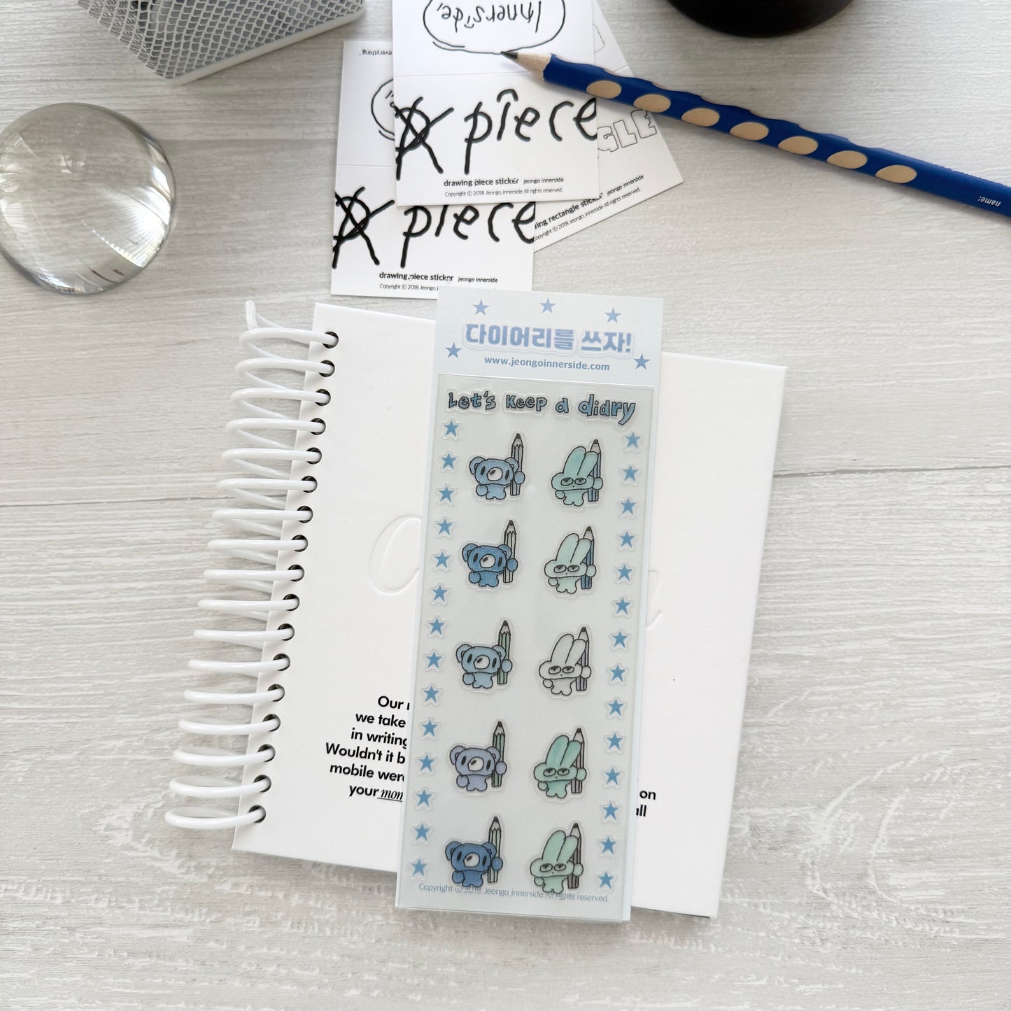 Jeongo Innerside Many Stickers / 10 Designs