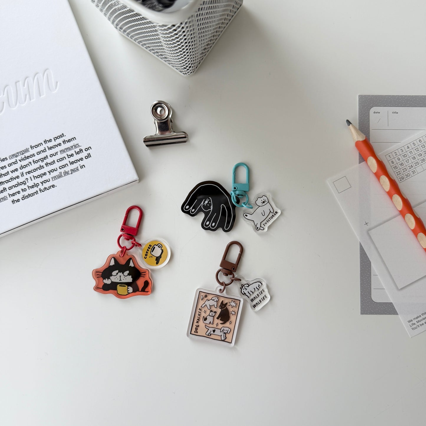 Creators Circus Journal Charms / 3 Designs