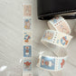 Sho Littlehappiness Mail Buddy Postal Stamp Washi Sticker Roll