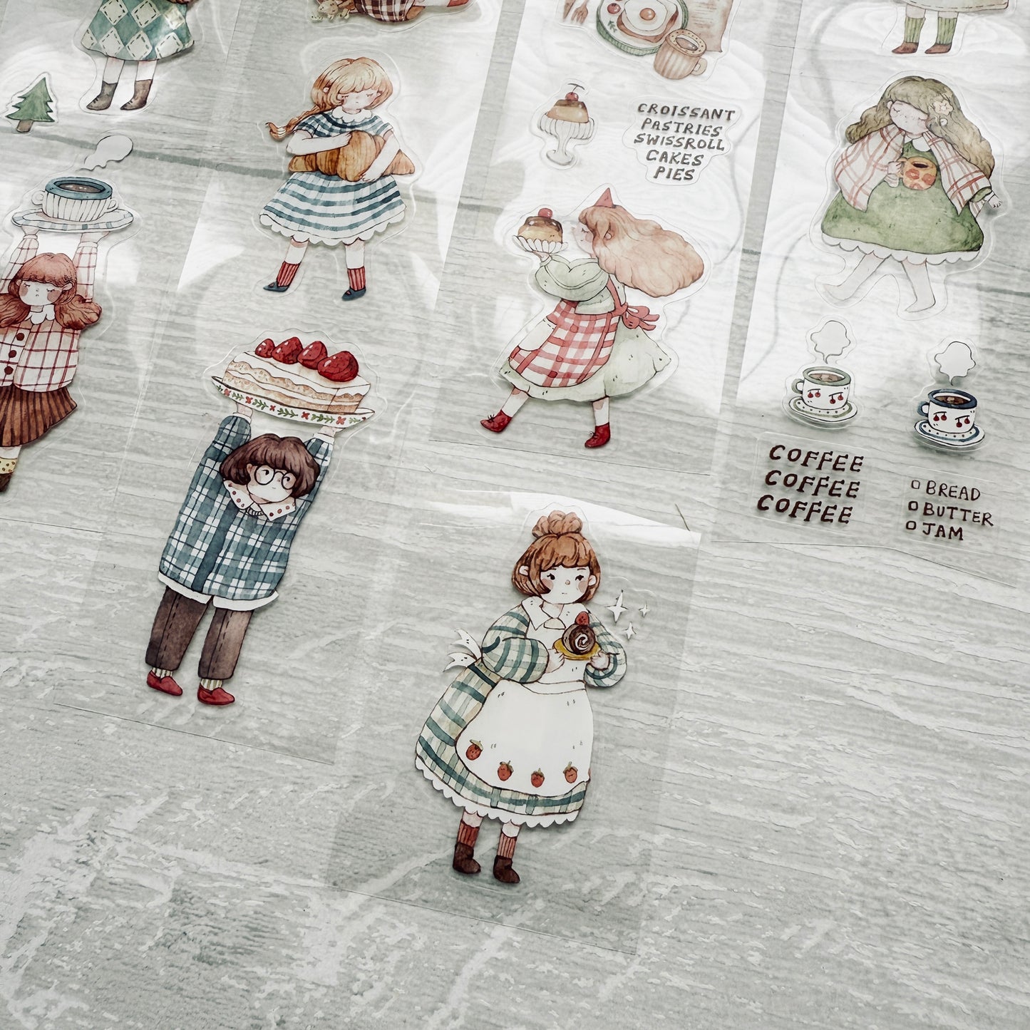 Sho LIttlehappiness Forest Party Kiss-cut Sticker Roll