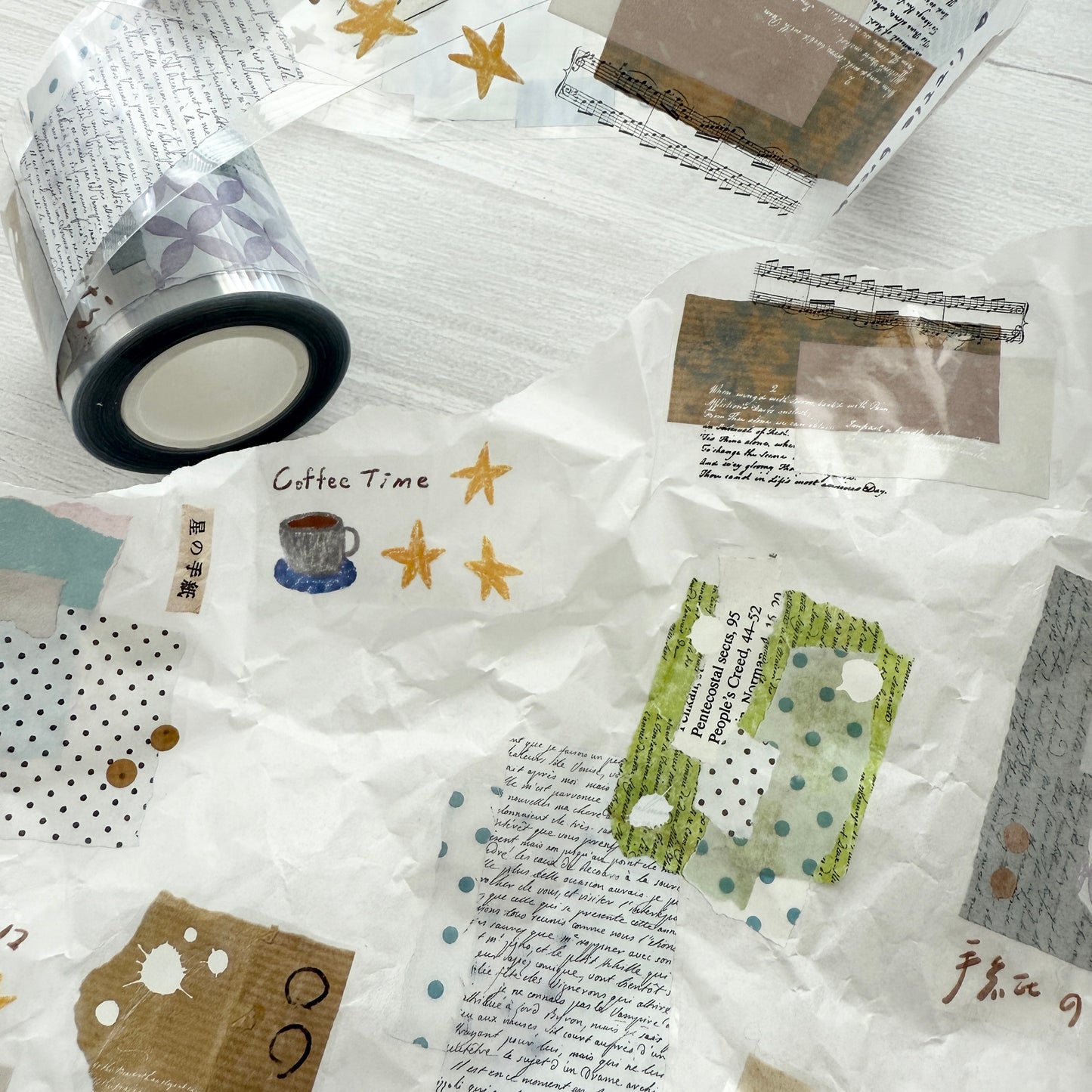 Asteroid B-610 Paper Language PET Tape