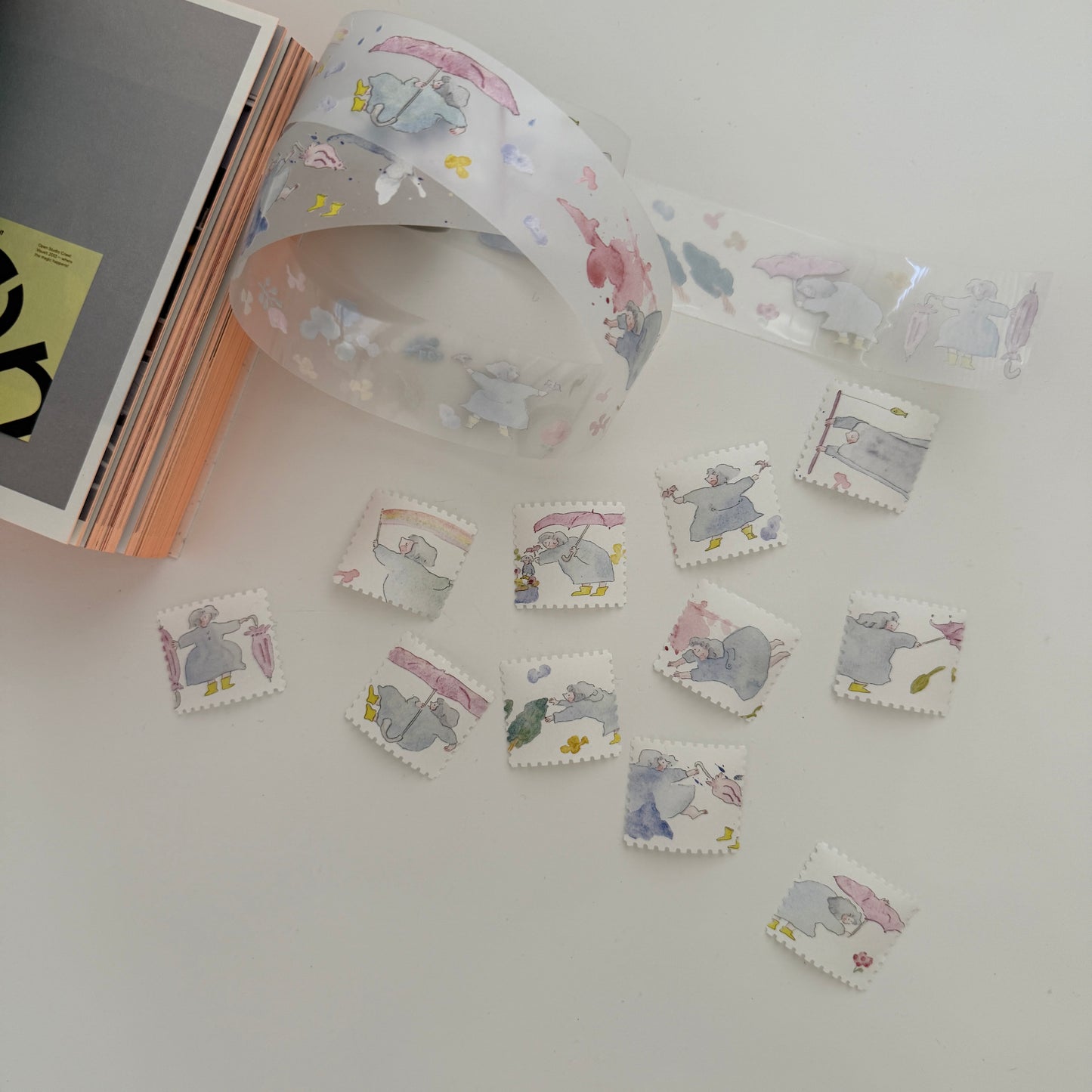 Dodolulu Pitter-patter Tape / Washi or PET