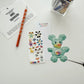 Sosomroom Handmade Clay Animal Sticker Sheet (B)
