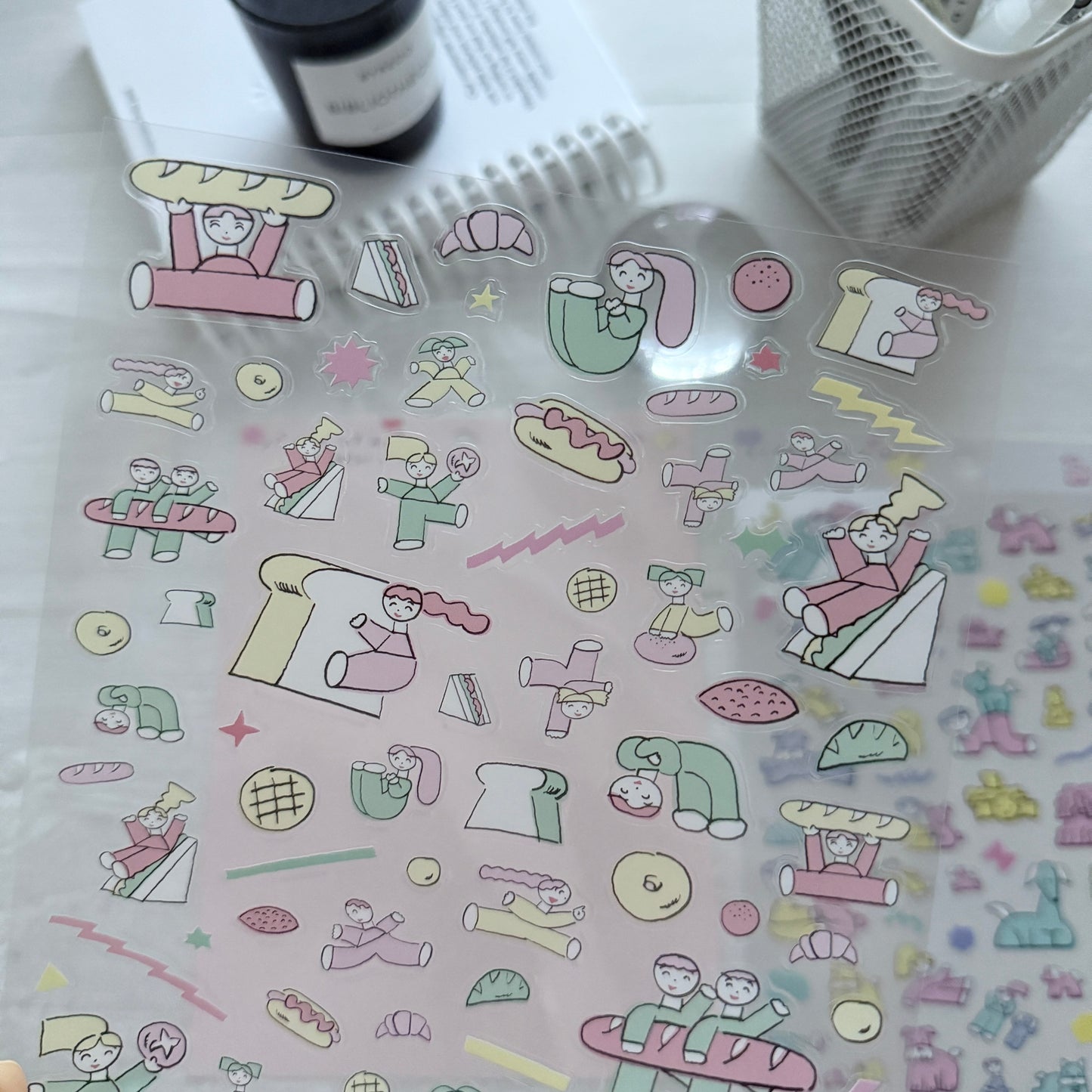 Cozyca Nishiwaki Tadashi Large Sticker Sheet / 2 Designs