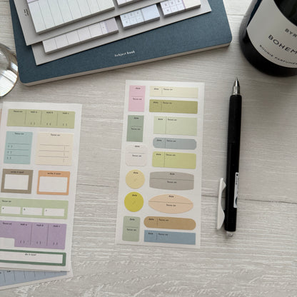 Analogue Keeper 2025 NEW Beginning Sticker Set / 4 Designs