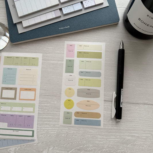 Analogue Keeper 2025 NEW Beginning Sticker Set / 4 Designs