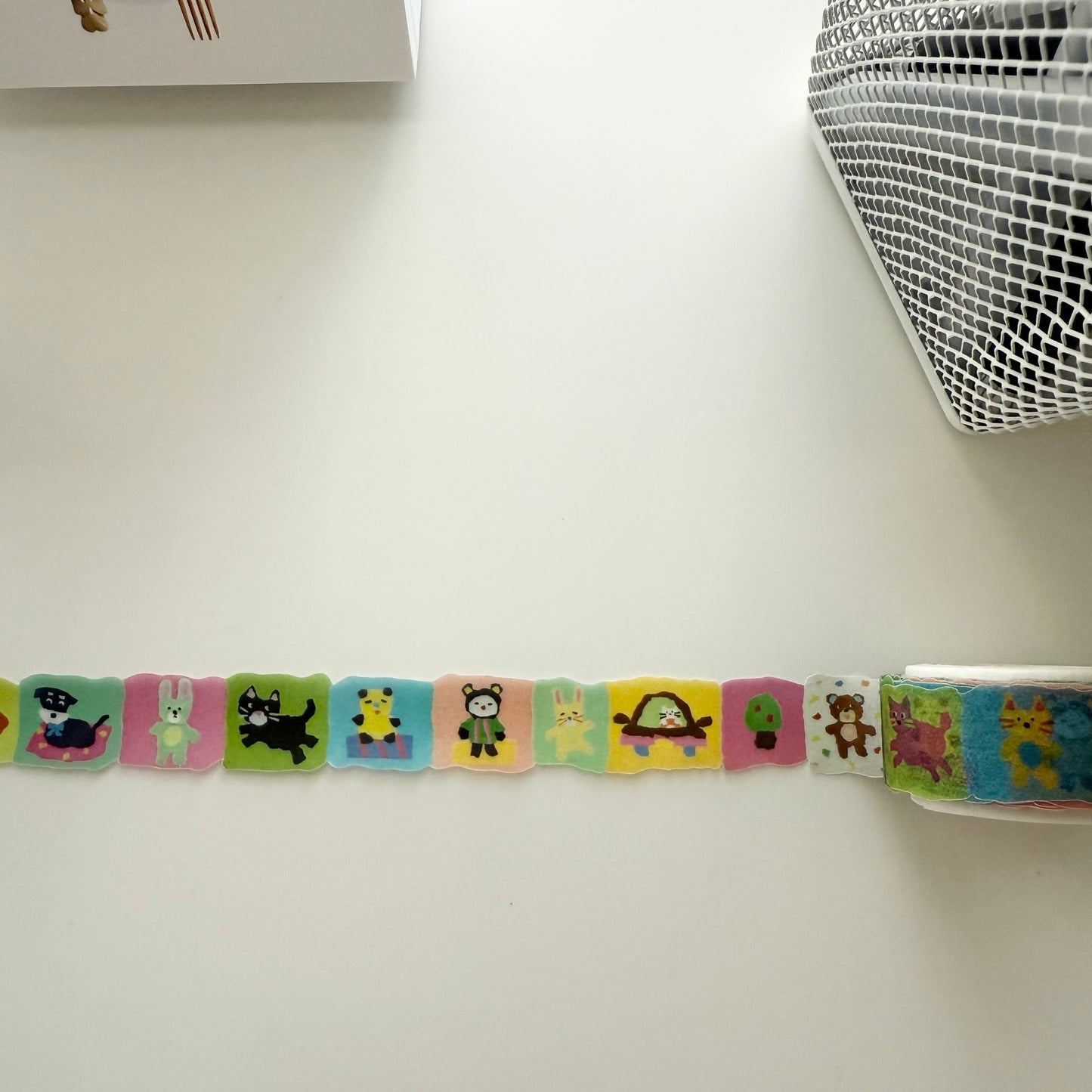 Sosom room Paper Friends Die-cut Masking Tape