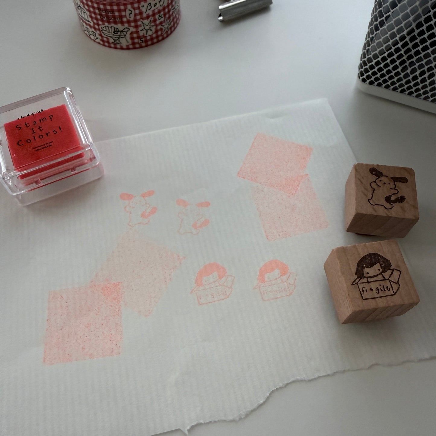 A Kind of Cafe Stamp it Colors / Neon Orange