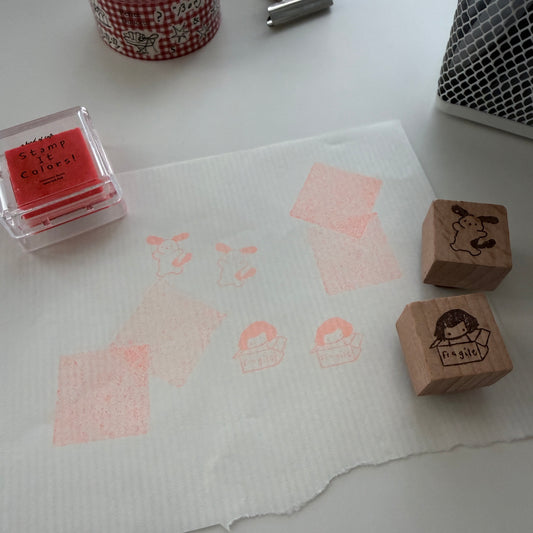 A Kind of Cafe Stamp it Colors / Neon Orange