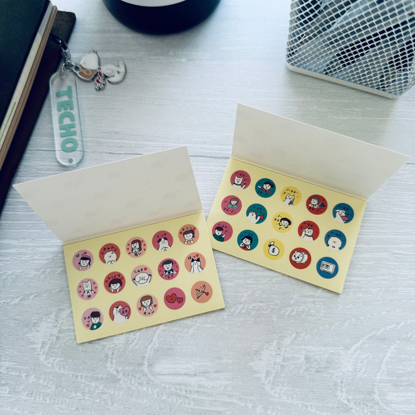 Expression Sticker Book / 2 Designs