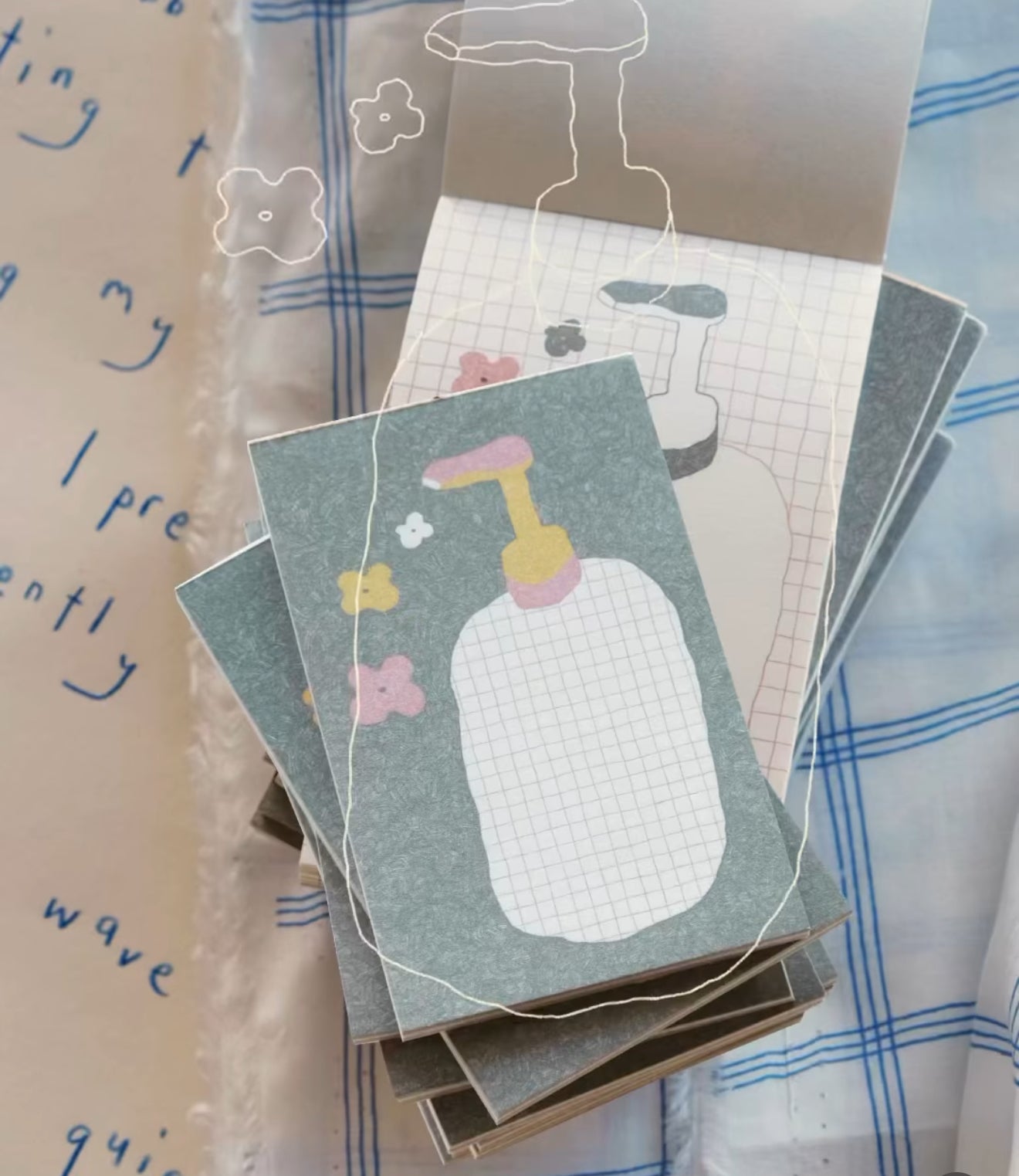 Bighands Rainy Days Collection Memo Pads / 5 Designs