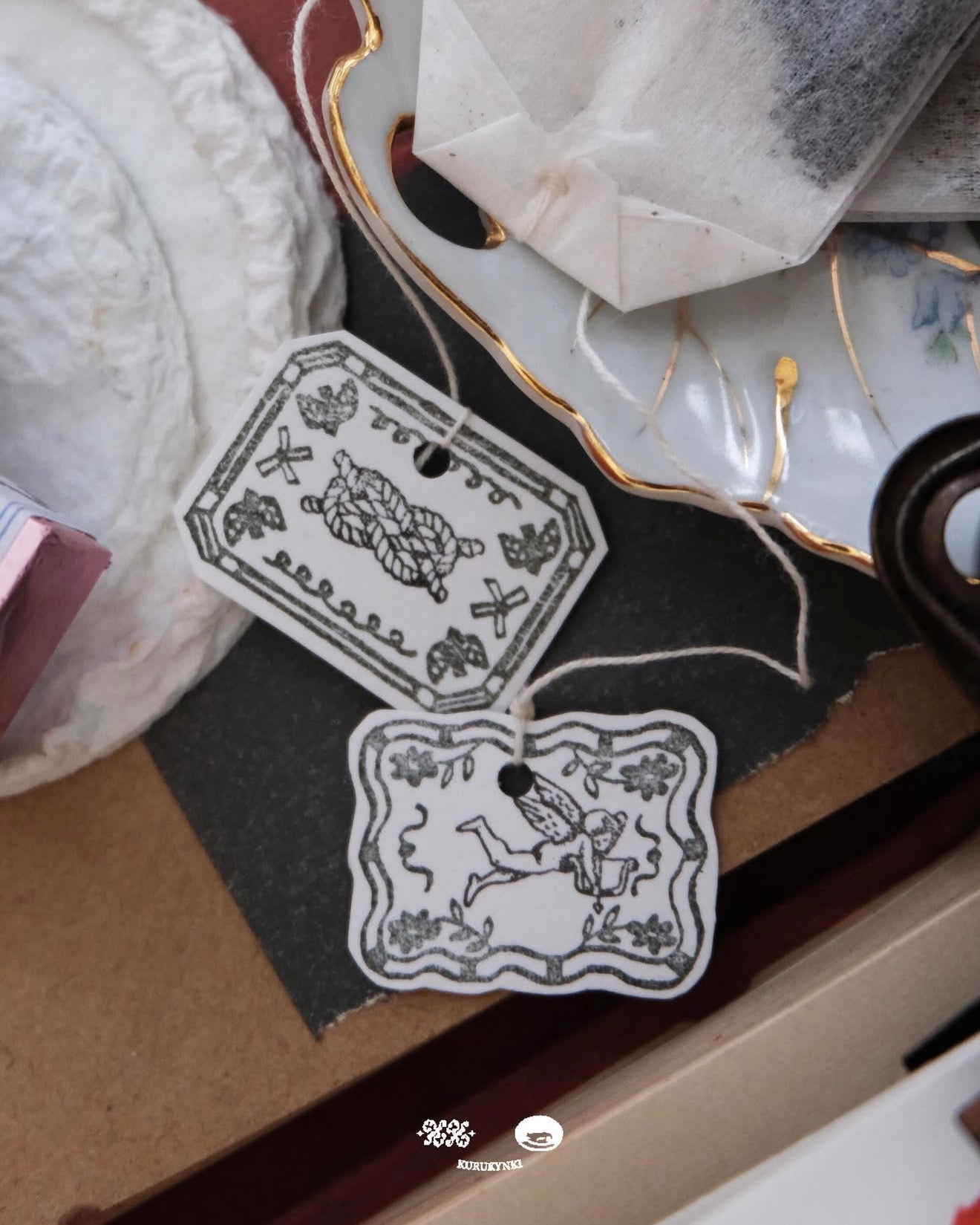 Kurukynki Loop & Lantern Pocket Relics Mini Stamps / 6 Designs