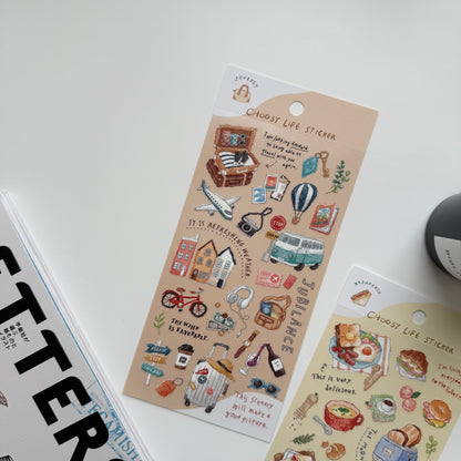 MIND WAVE Choosy Life Sticker / 2 Designs