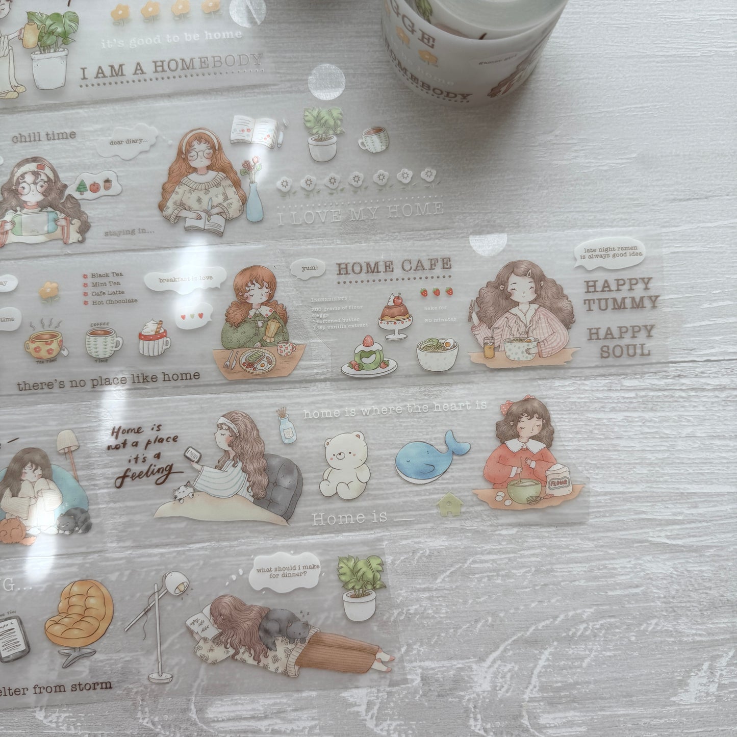 Sho Littlehappiness Homebody PET Tape