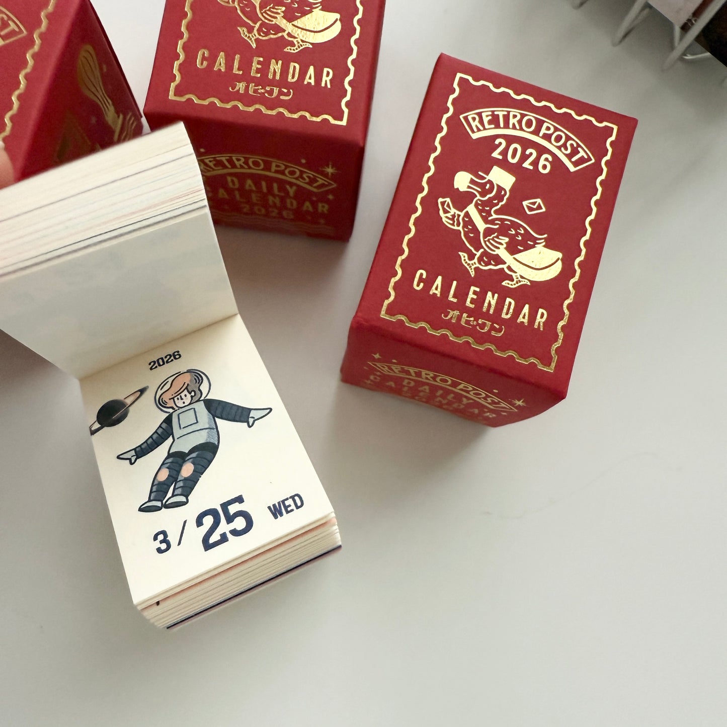 Obi-Wan 2026 Retro Post Super Mini Daily Calendar