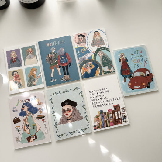 La Dolce Vita Passport Size Notebook / 7 Designs