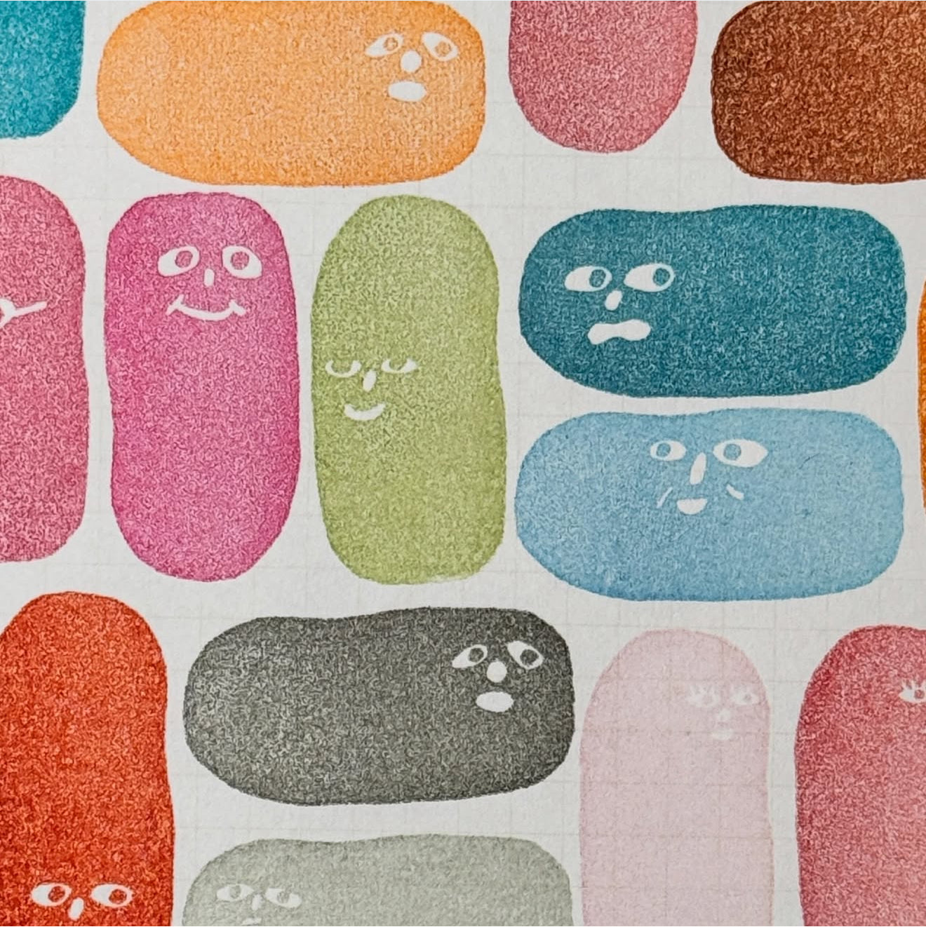 Matsukawasanmiya Mr. Potato Rubber Stamp Set