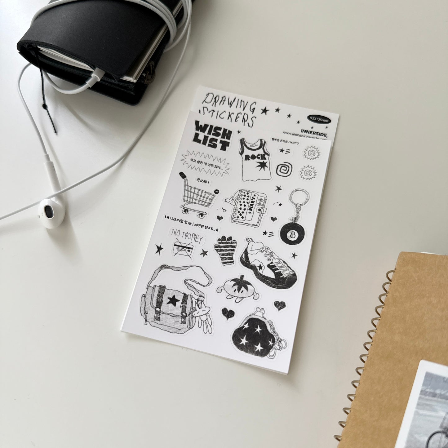 Jeongo Innerside Drawing Sticker // Wish List
