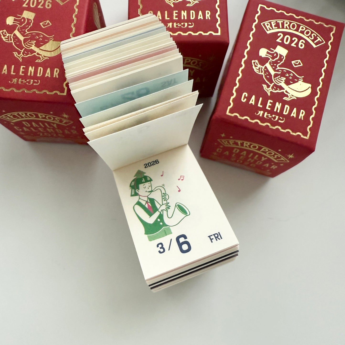 Obi-Wan 2026 Retro Post Super Mini Daily Calendar