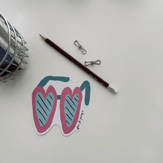 A Kind of Cafe Big Bright Card / Postcard