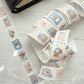 Sho Littlehappiness Mail Buddy Postal Stamp Washi Sticker Roll