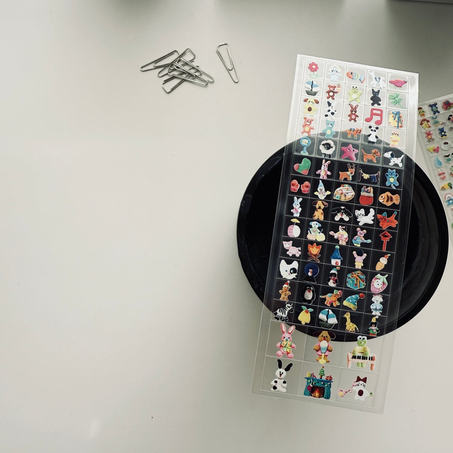 Sosom room Nemonemo Clear PET Sticker Sheet / Jan - May