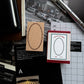kurukynki Loop & Lantern Beads Frame Rubber Stamp