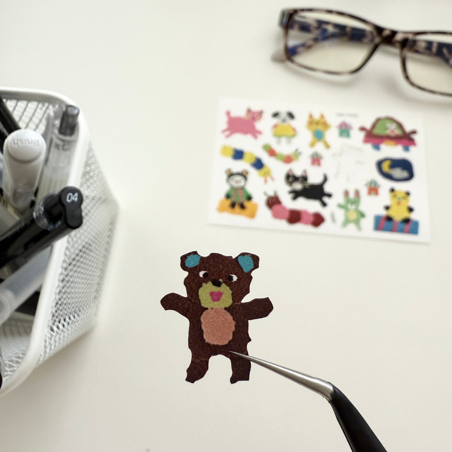 Sosom room Paper Friends Sticker Sheet