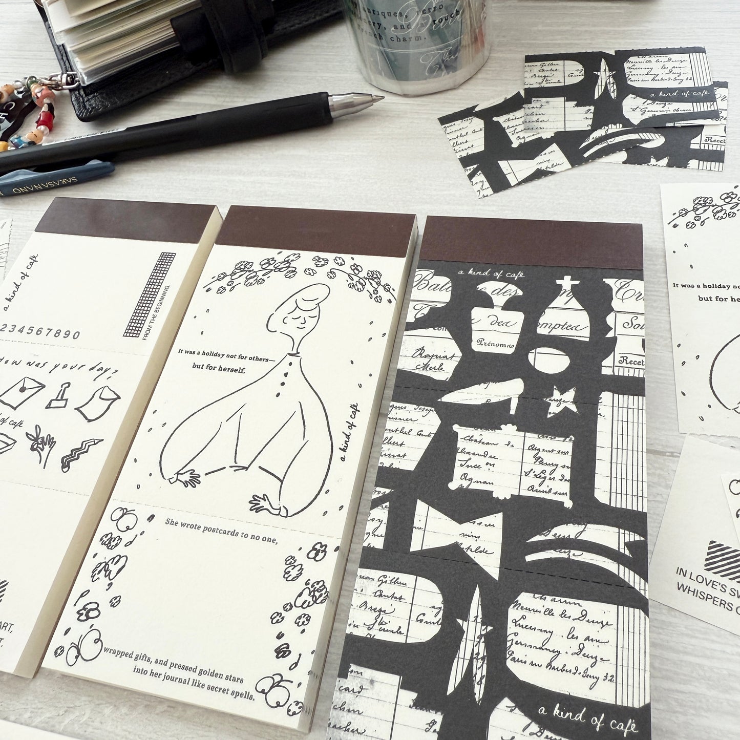 A Kind of Café 2025 Autumn NEW Memo Pad / 4 Designs