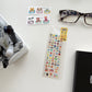Sosom room Nemonemo Clear PET Sticker Sheet / January