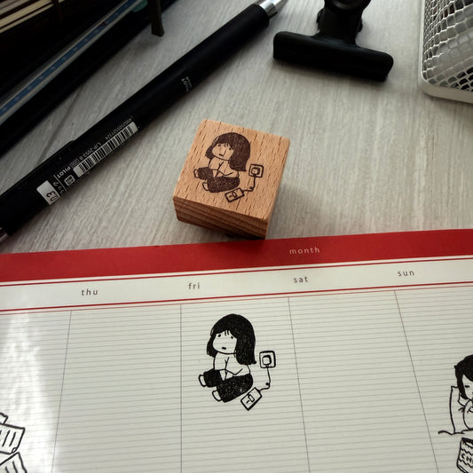 Msbulat 2026 Summer New Rubber Stamp / Brain offline