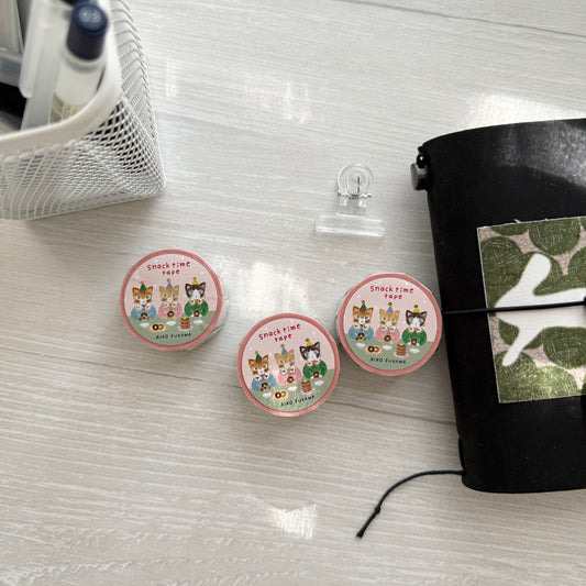 Cozyca Snack Time Masking Tape