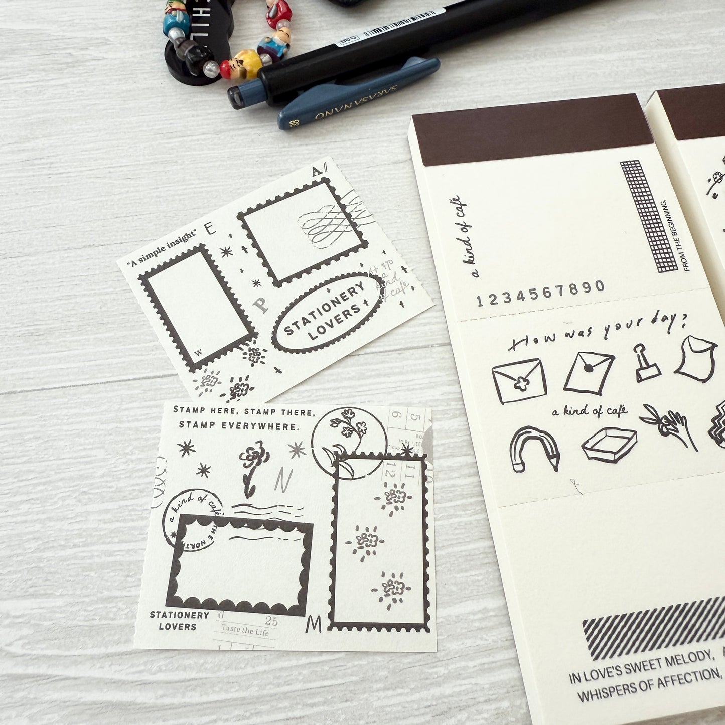 A Kind of Café 2025 Autumn NEW Memo Pad / 4 Designs