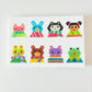 Sosom Room Beadie Friends Postcard