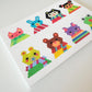 Sosom Room Beadie Friends Postcard