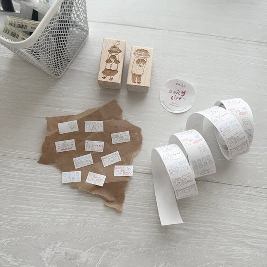 Sho Littlehappiness Daily Life Label Sticker Roll