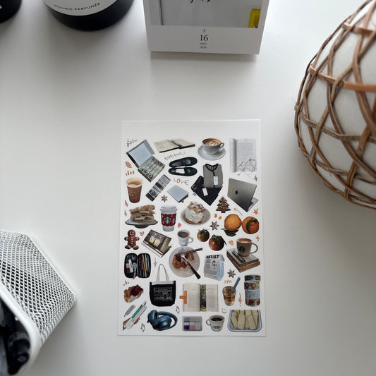 Kmmile Daily Object Sticker (1)