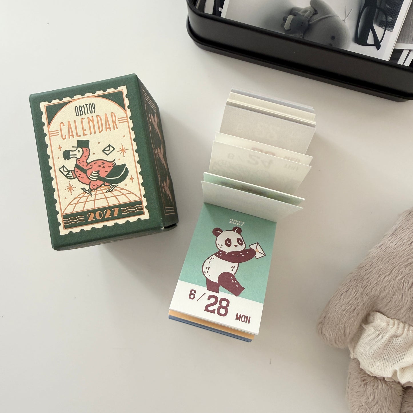 2027 OB1TOY Mini Daily Calendar