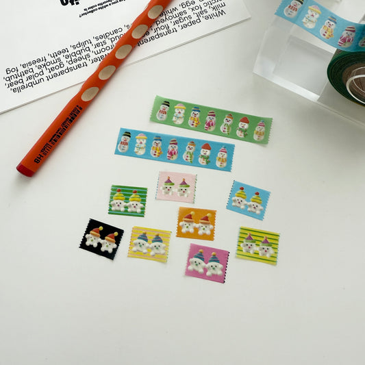 Sosomroom Snowman Masking Tape