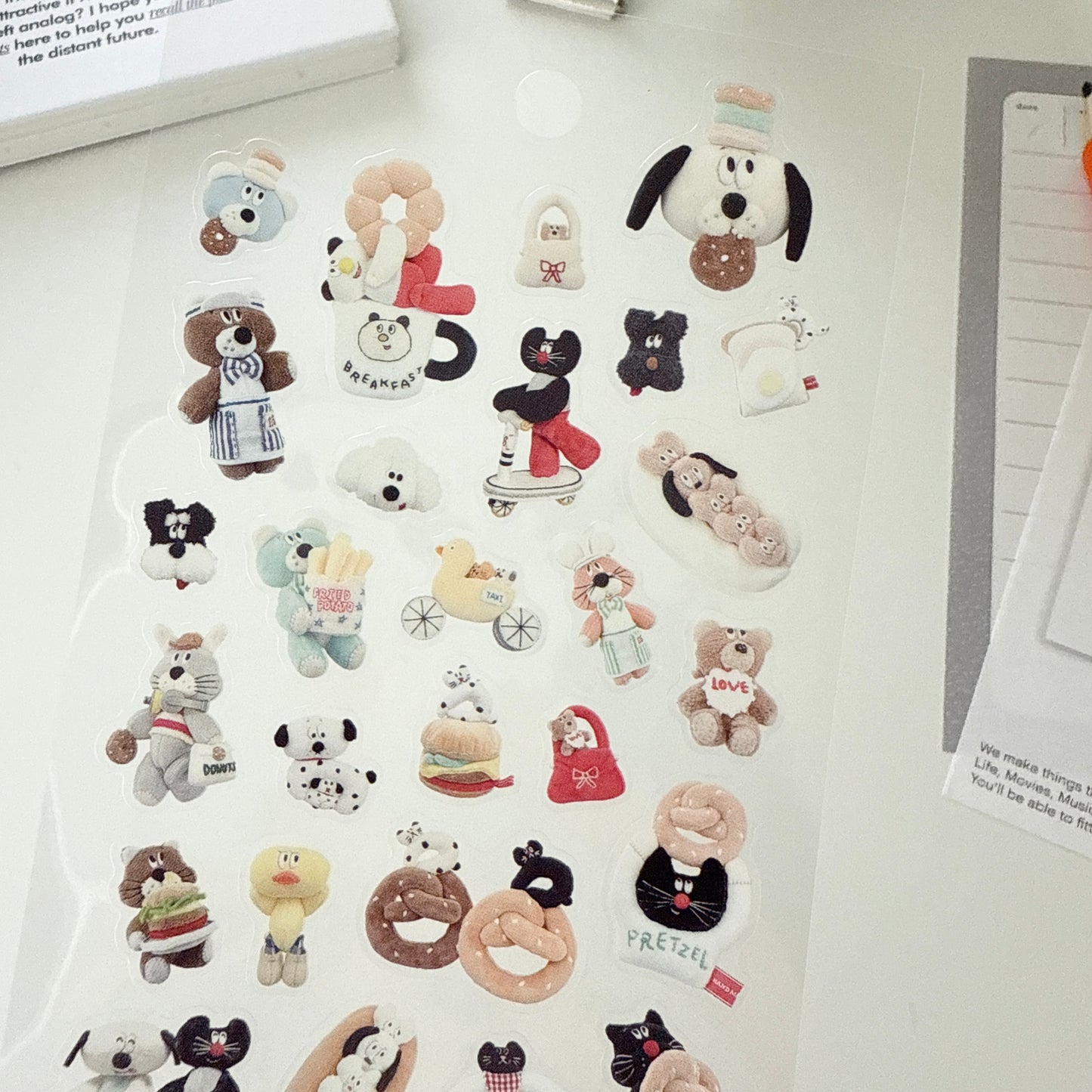 Creators Circus Sticker Sheet / ICCHI & Cathy Toy Toy
