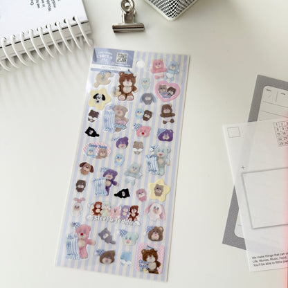 Creators Circus Sticker Sheet / Haruchan & Neonmoon