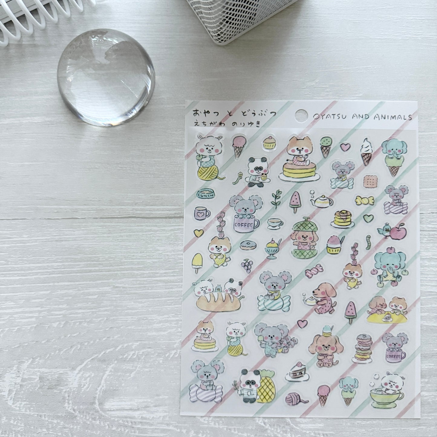 Cozyca Noriyuki Echigawa Large Sticker Sheet / 2 Designs