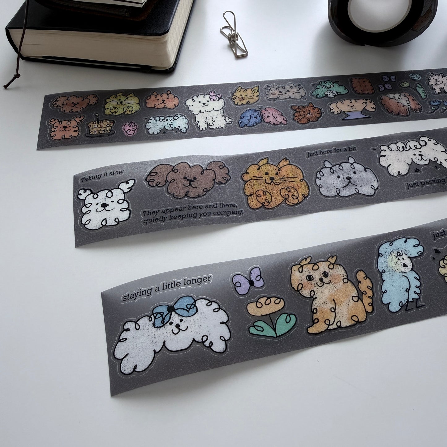 A Kind of Cafe Soft Ones PET Sticker Roll