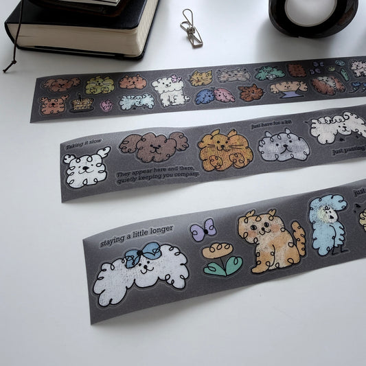 A Kind of Cafe Soft Ones PET Sticker Roll