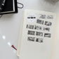 202hosil Vintage Film Masking Tape / Black & White