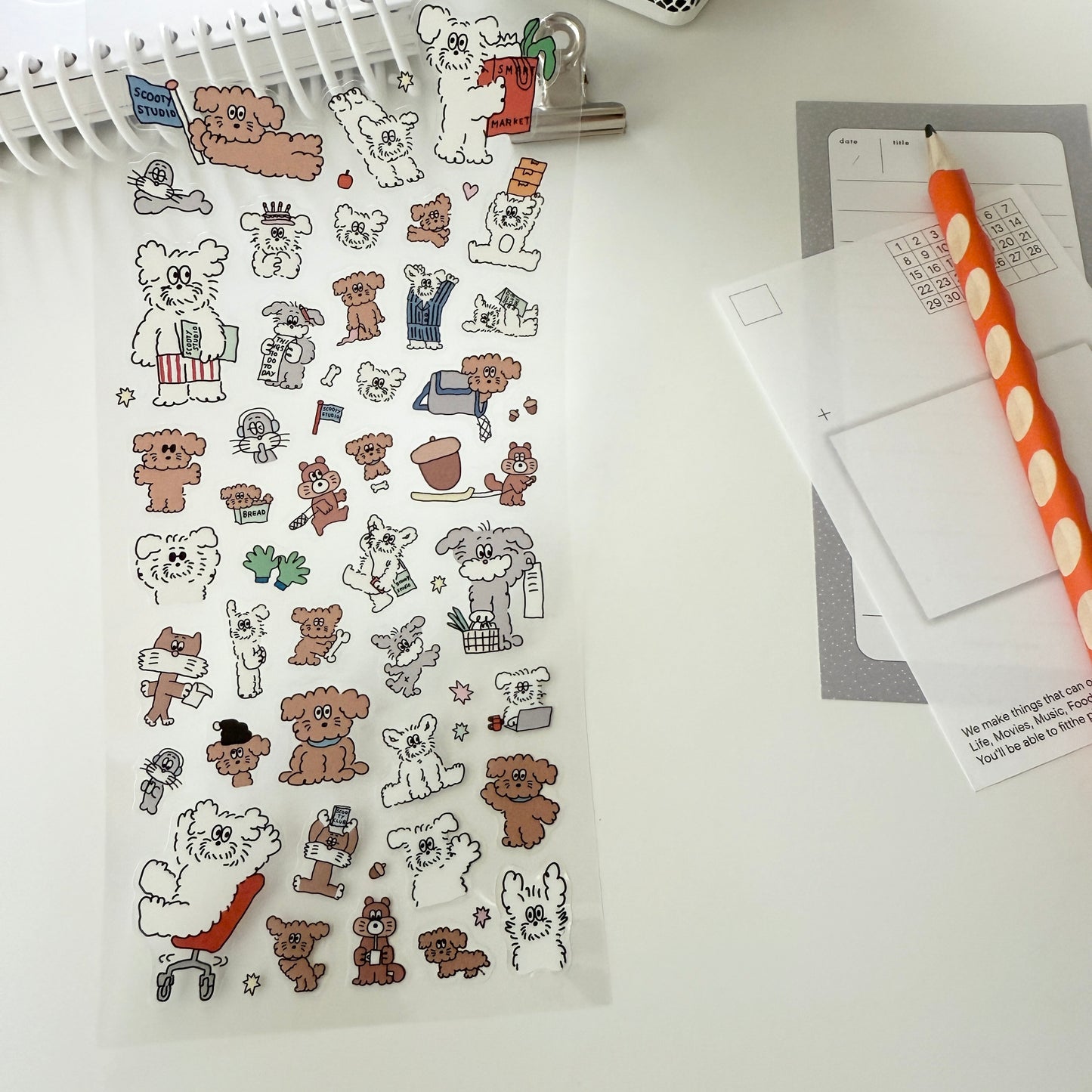 Creators Circus Sticker Sheet / LOTA & Scooty Studio