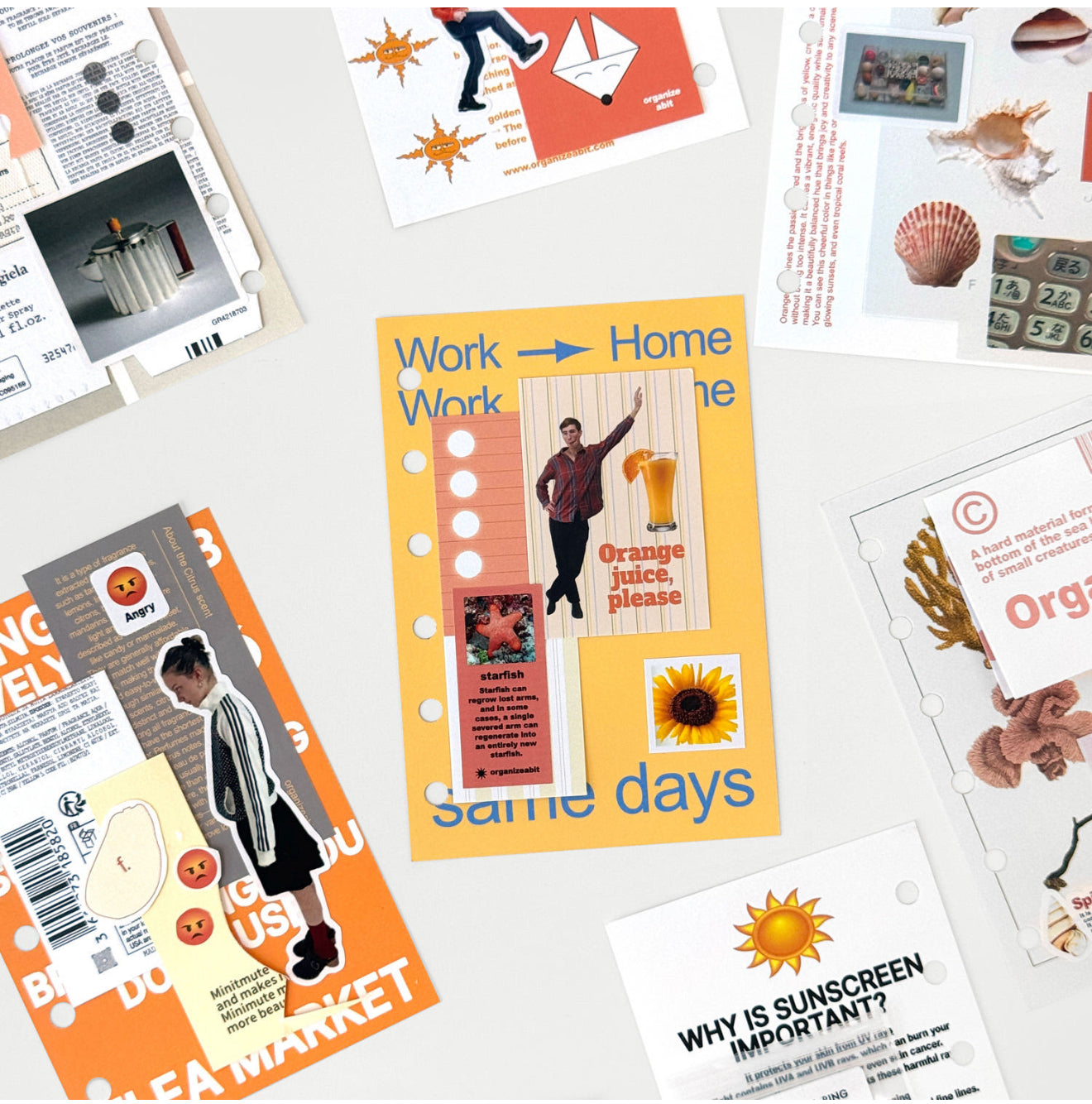 Organize a bit Tone Pack Orange #F4A466