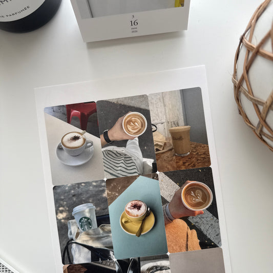 Kmmile Large Coffee Sticker Sheet (3)