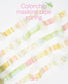 Analogue Keeper Colorchip Masking Tape / 4 Seasons
