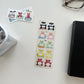 Sosom room Podon Clear PET Sticker Sheet